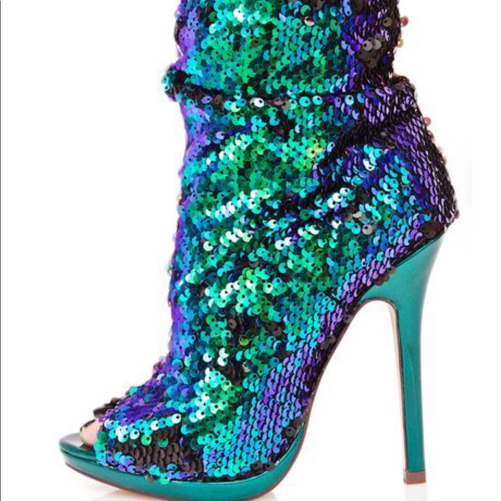 HPMermaid Dreams Sequin Booties
